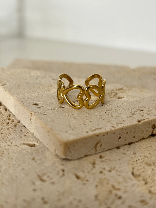 Heart Combo Ring