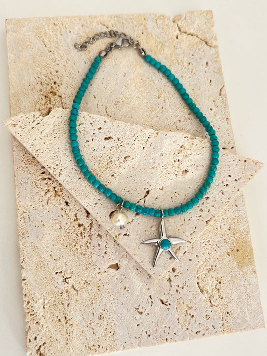 Starfish Anklet