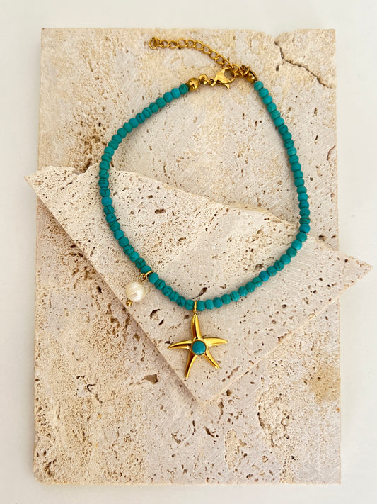 Starfish Anklet